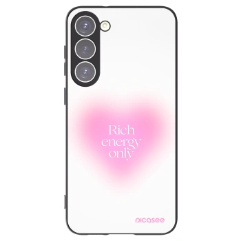 Picasee silikonový černý obal pro Samsung Galaxy S23+ 5G - Rich Energy