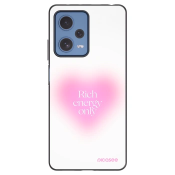 Picasee silikonový černý obal pro Xiaomi Redmi Note 12 Pro 5G - Rich Energy