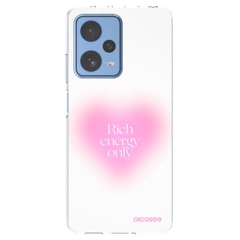 Picasee silikonový průhledný obal pro Xiaomi Redmi Note 12 Pro 5G - Rich Energy