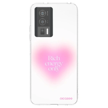 Picasee silikonový průhledný obal pro Xiaomi Poco F5 Pro 5G - Rich Energy