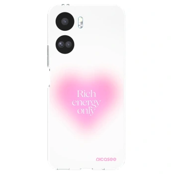 Picasee silikonový průhledný obal pro Honor 90 Lite 5G - Rich Energy