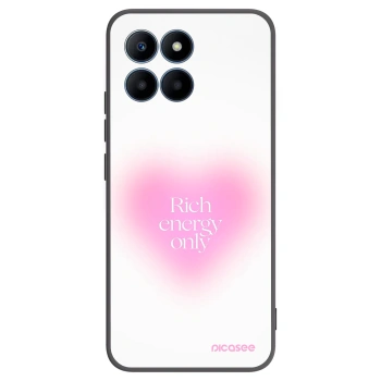 Picasee silikonový černý obal pro Honor 70 Lite - Rich Energy