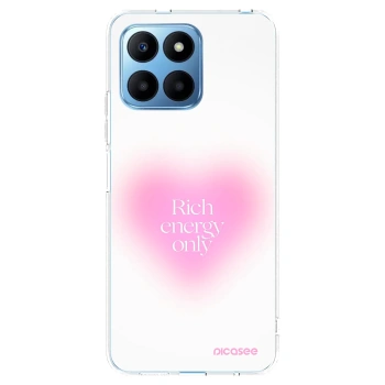 Picasee silikonový průhledný obal pro Honor 70 Lite - Rich Energy