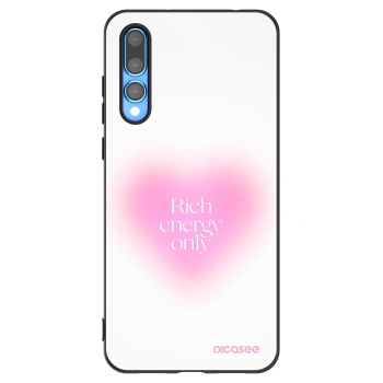 Picasee silikonový černý obal pro Huawei P20 Pro - Rich Energy