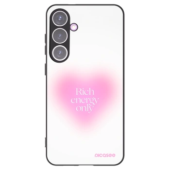 Picasee silikonový černý obal pro Samsung Galaxy S24+ S926B 5G - Rich Energy