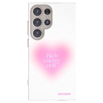 Picasee silikonový průhledný obal pro Samsung Galaxy S24 Ultra S928B 5G - Rich Energy