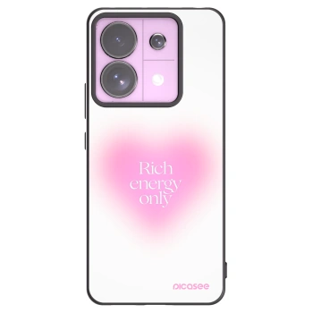 Picasee silikonový černý obal pro Xiaomi Redmi Note 13 Pro 5G - Rich Energy