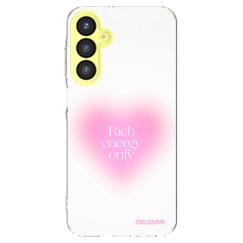 Picasee silikonový průhledný obal pro Samsung Galaxy A25 A256B 5G - Rich Energy