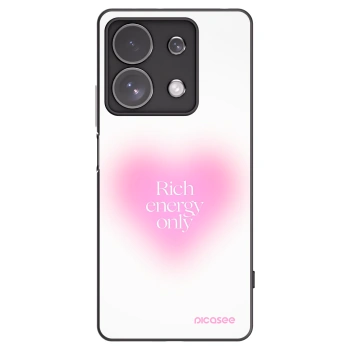 Picasee silikonový černý obal pro Xiaomi Redmi Note 13 Pro 4G - Rich Energy