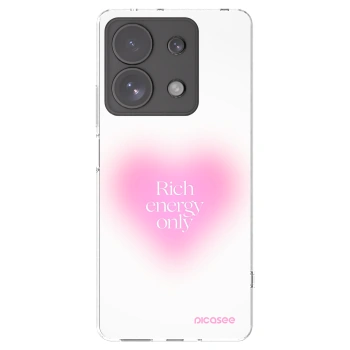 Picasee silikonový průhledný obal pro Xiaomi Redmi Note 13 Pro 4G - Rich Energy