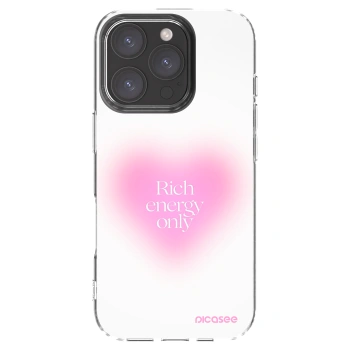Picasee silikonový průhledný obal pro Apple iPhone 16 Pro - Rich Energy