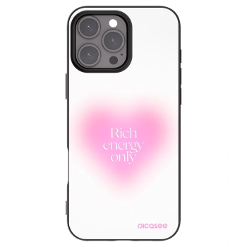 Picasee silikonový černý obal pro Apple iPhone 16 Pro Max - Rich Energy