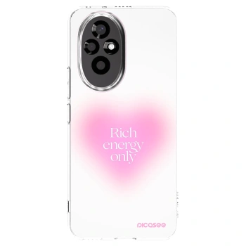 Picasee silikonový průhledný obal pro Honor 200 5G - Rich Energy