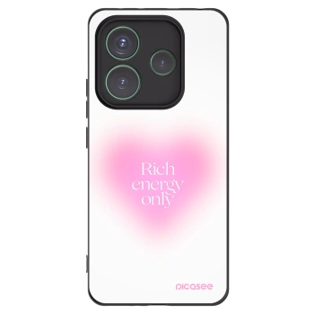 Picasee silikonový černý obal pro Xiaomi Redmi Note 14 5G - Rich Energy