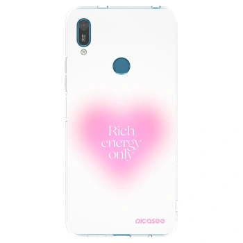 Picasee silikonový průhledný obal pro Huawei Y7 2019 - Rich Energy