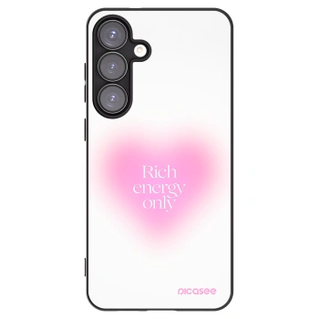 Picasee silikonový černý obal pro Samsung Galaxy S25+ 5G - Rich Energy