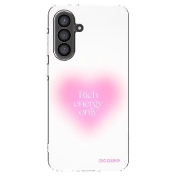 Picasee silikonový průhledný obal pro Samsung Galaxy A36 5G - Rich Energy