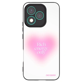 Picasee silikonový černý obal pro Honor 400 Lite 5G - Rich Energy
