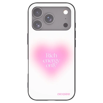 Picasee silikonový černý obal pro Apple iPhone 17 Pro - Rich Energy