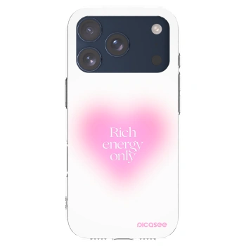 Picasee silikonový průhledný obal pro Apple iPhone 17 Pro - Rich Energy