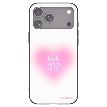 Picasee silikonový černý obal pro Apple iPhone 17 Pro Max - Rich Energy