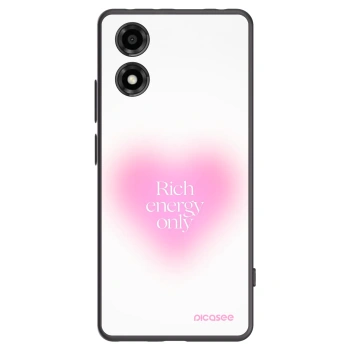 Picasee silikonový černý obal pro Motorola Moto E14 - Rich Energy