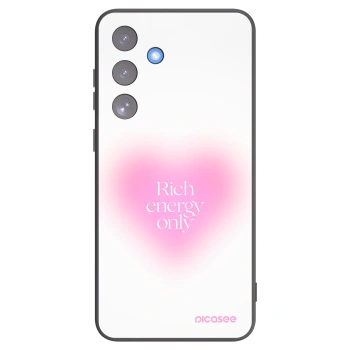 Picasee silikonový černý obal pro Samsung Galaxy S25 FE 5G - Rich Energy