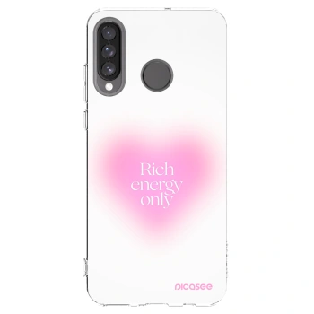 Picasee silikonový průhledný obal pro Huawei P30 Lite - Rich Energy