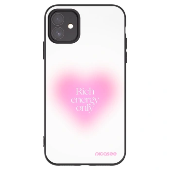 Picasee silikonový černý obal pro Apple iPhone 11 - Rich Energy