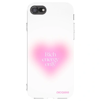 Picasee silikonový průhledný obal pro Apple iPhone 8 - Rich Energy