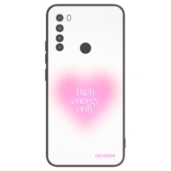 Picasee silikonový černý obal pro Xiaomi Redmi Note 8 - Rich Energy