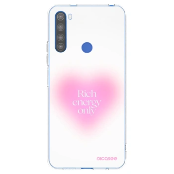 Picasee silikonový průhledný obal pro Xiaomi Redmi Note 8T - Rich Energy