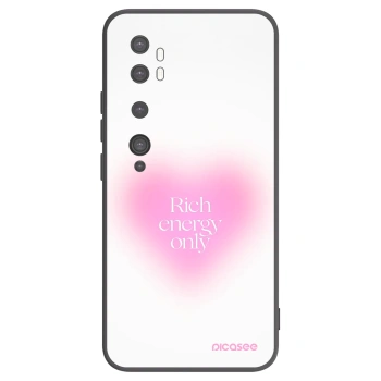 Picasee silikonový černý obal pro Xiaomi Mi Note 10 (Pro) - Rich Energy