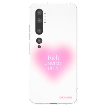 Picasee silikonový průhledný obal pro Xiaomi Mi Note 10 (Pro) - Rich Energy