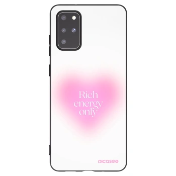 Picasee silikonový černý obal pro Samsung Galaxy S20+ G985F - Rich Energy