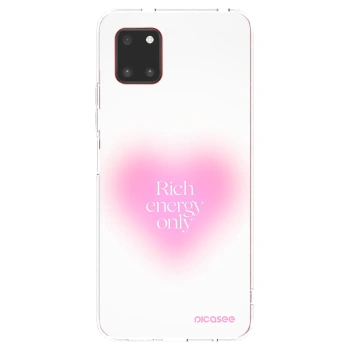 Picasee silikonový průhledný obal pro Samsung Galaxy Note 10 Lite N770F - Rich Energy
