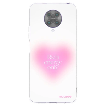 Picasee silikonový průhledný obal pro Xiaomi Poco F2 Pro - Rich Energy