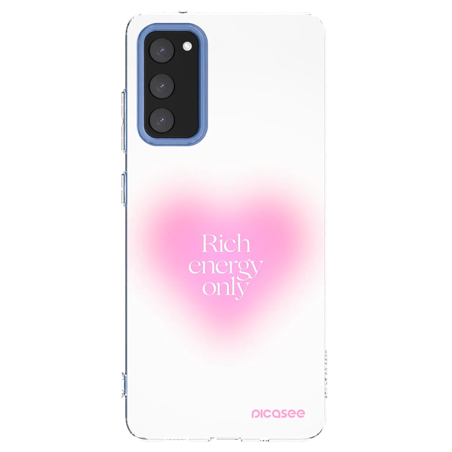 Picasee silikonový průhledný obal pro Samsung Galaxy S20 FE - Rich Energy