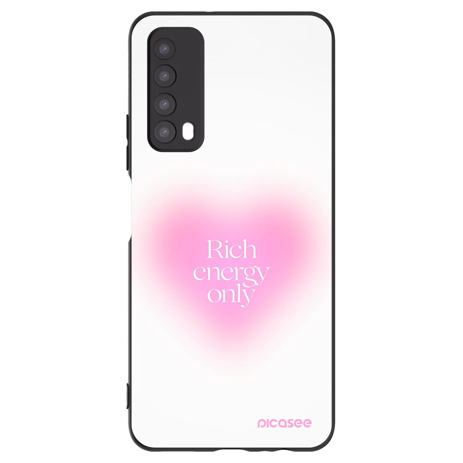 Picasee silikonový černý obal pro Huawei P Smart 2021 - Rich Energy