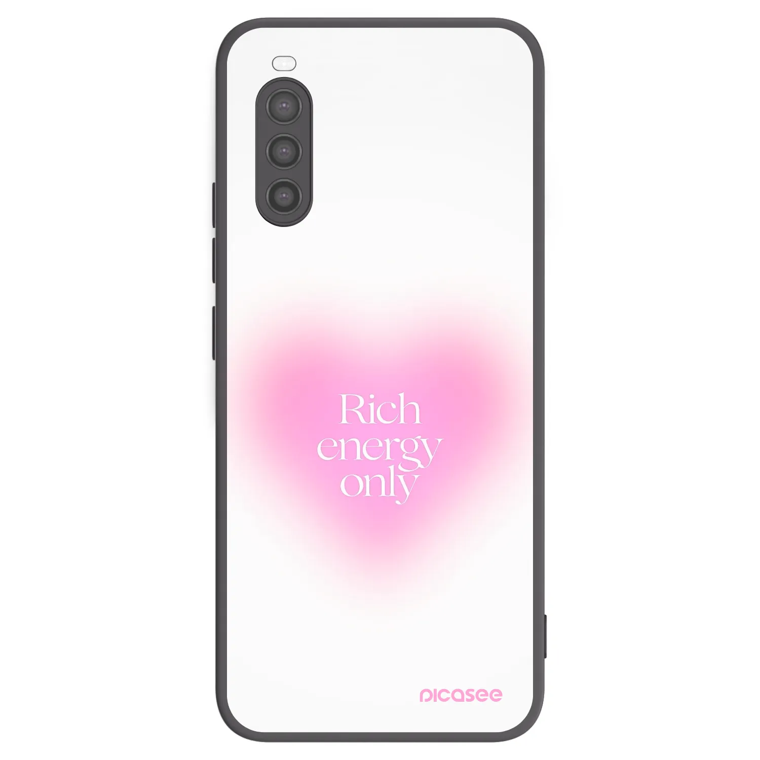 Picasee silikonový černý obal pro Sony Xperia 10 II - Rich Energy