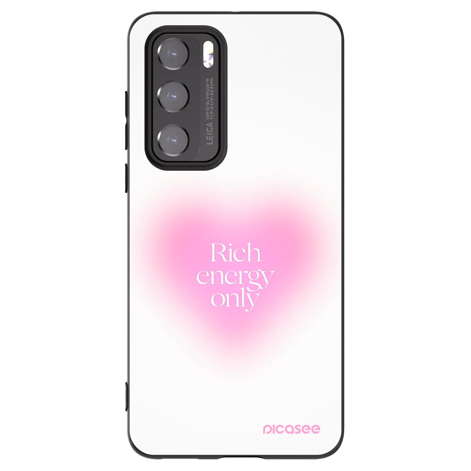 Picasee silikonový černý obal pro Huawei P40 - Rich Energy
