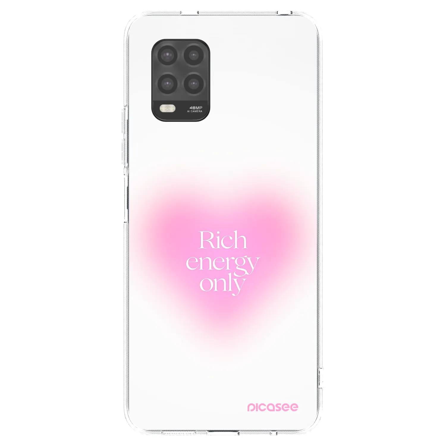 Picasee silikonový průhledný obal pro Xiaomi Mi 10 Lite - Rich Energy