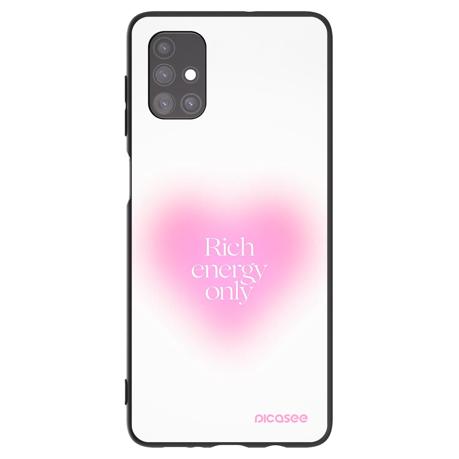 Picasee silikonový černý obal pro Samsung Galaxy M51 M515F - Rich Energy