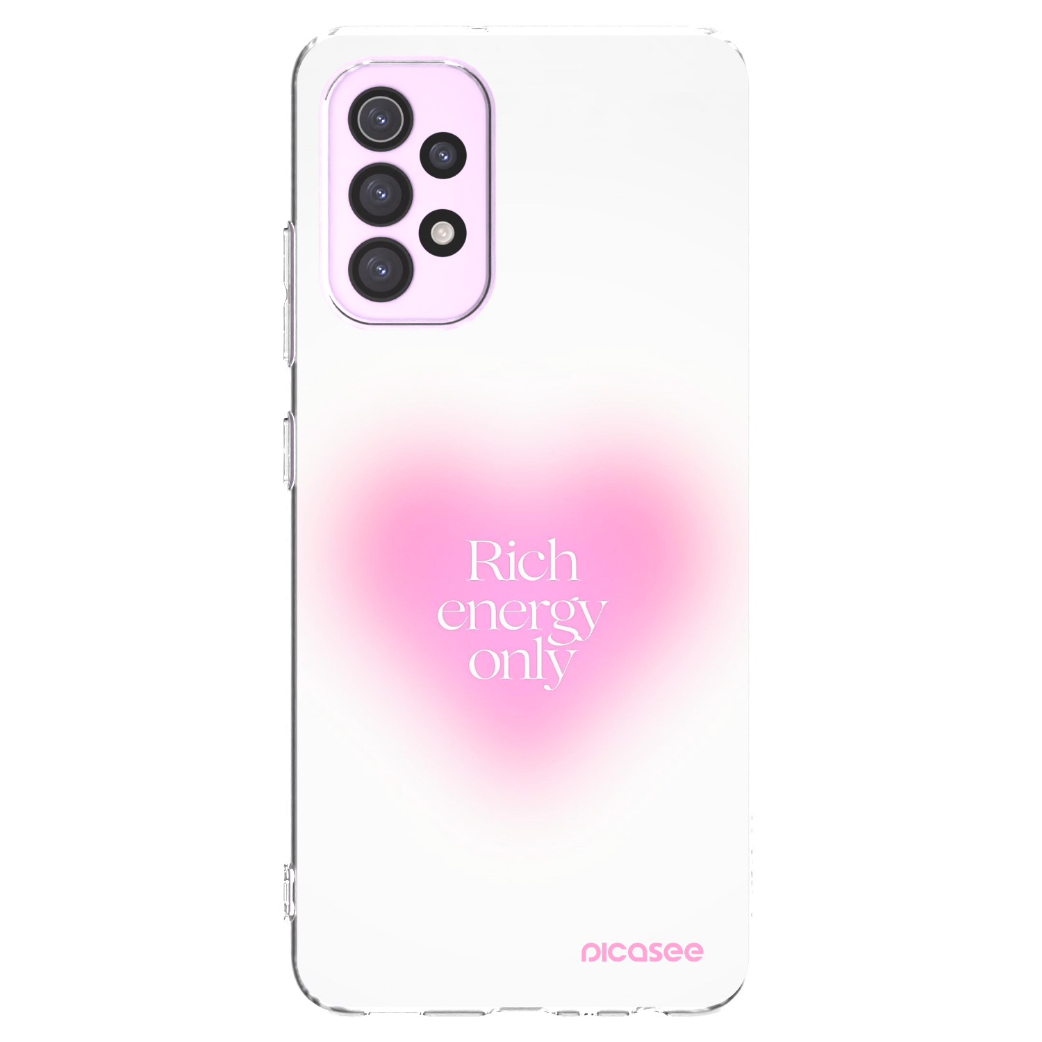 Picasee silikonový průhledný obal pro Samsung Galaxy A32 5G A326B - Rich Energy