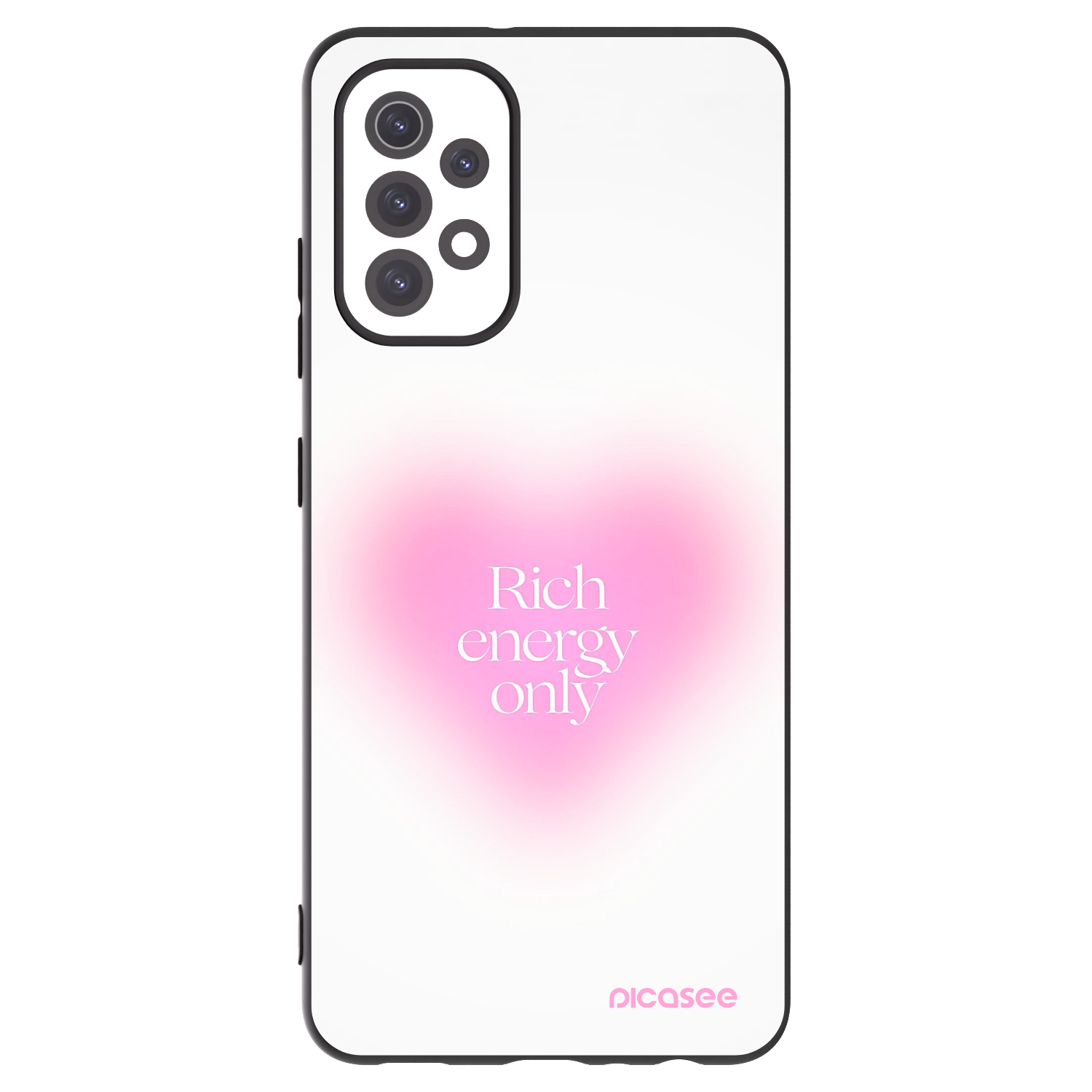 Picasee silikonový černý obal pro Samsung Galaxy A32 5G A326B - Rich Energy