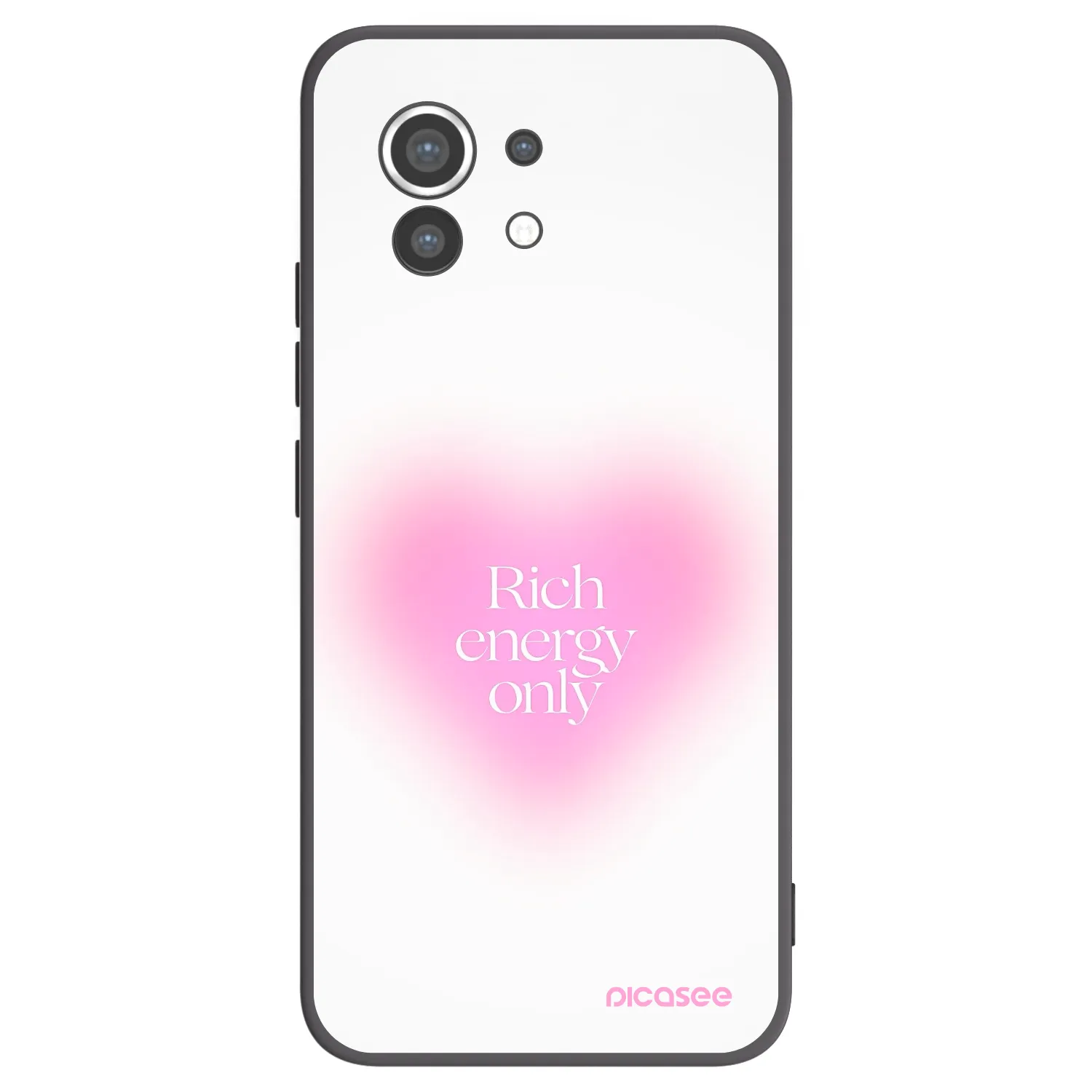 Picasee silikonový černý obal pro Xiaomi Mi 11 - Rich Energy