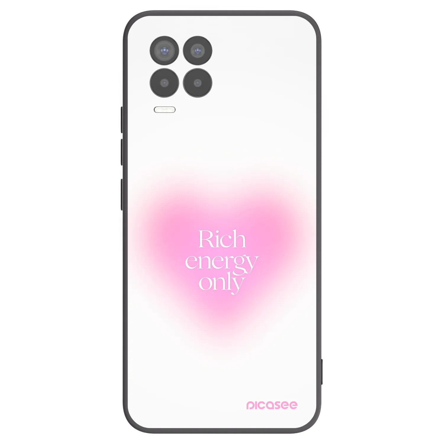 Picasee silikonový černý obal pro Realme 8 Pro - Rich Energy