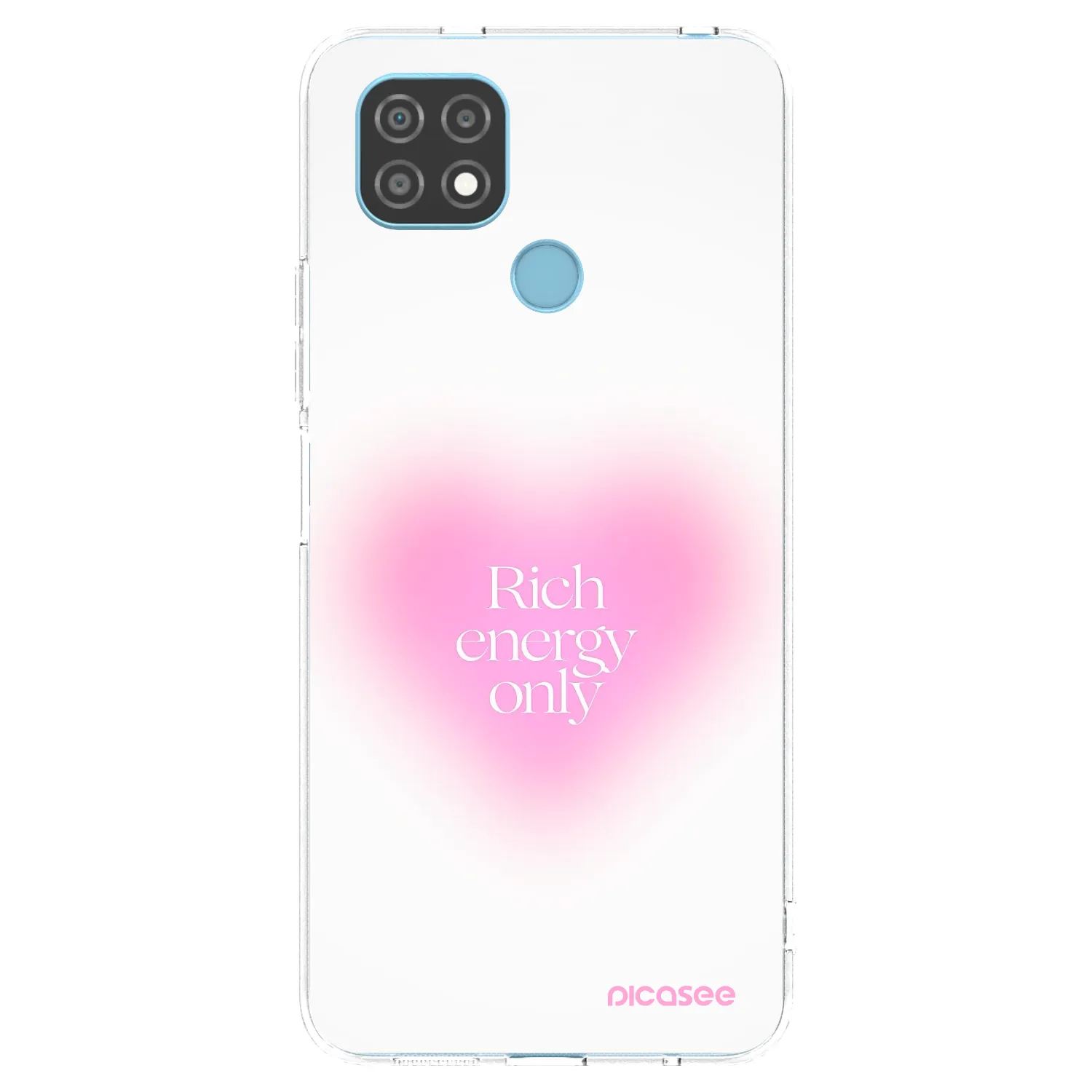 Picasee silikonový průhledný obal pro Realme C21 - Rich Energy