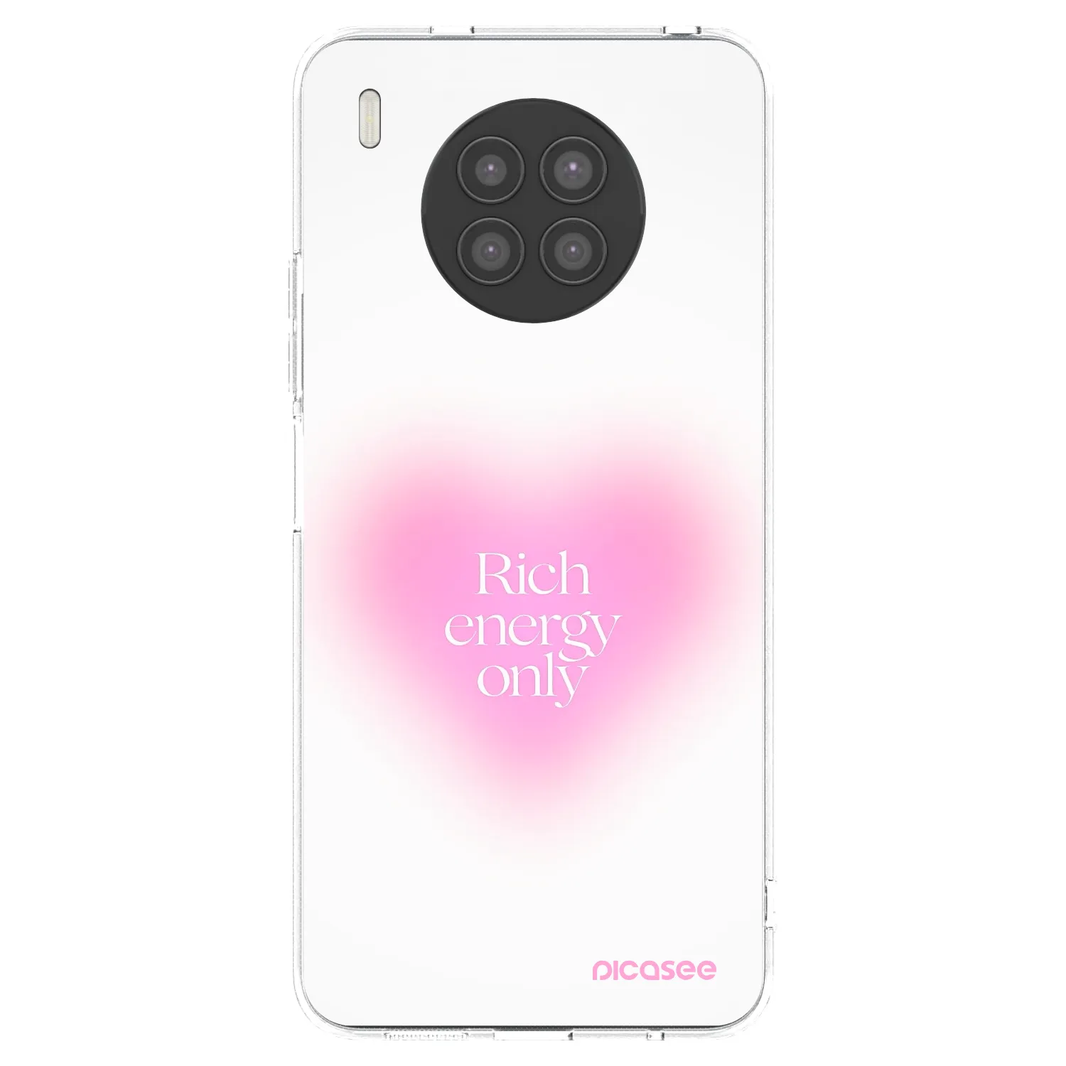 Picasee silikonový průhledný obal pro Huawei Nova 8i - Rich Energy
