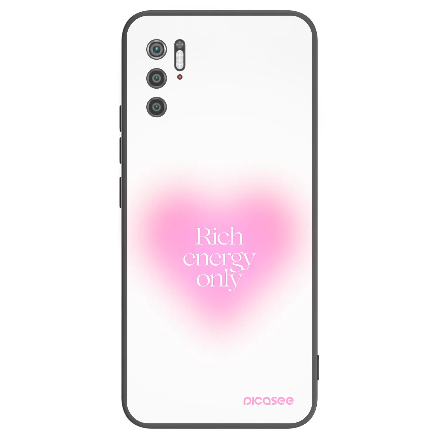 Picasee silikonový černý obal pro Xiaomi Poco M3 Pro 5G - Rich Energy